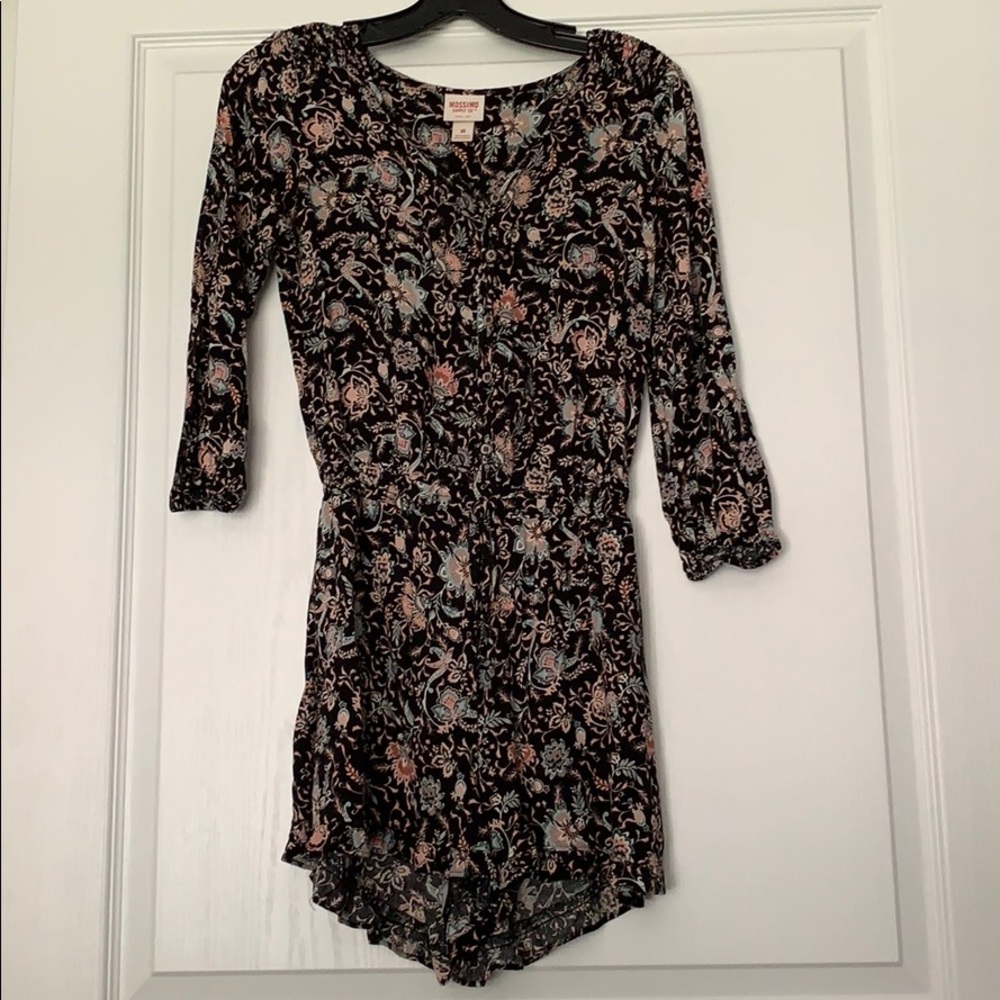 Floral Patterned Romper